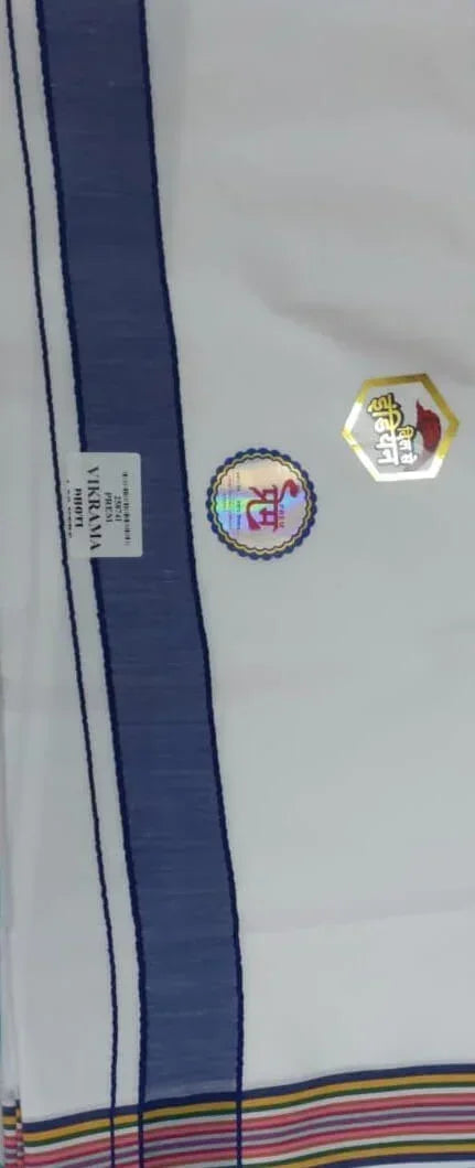 Cotton Dhoti | 4.5 meters | Traditional Men’s Wear - Dharmkshetra | धर्मक्षेत्र