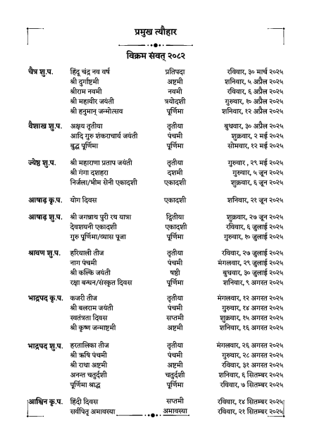 सुन्दरकाण्ड दैनंदिनी-कालयुक्त संवत्सर 2082