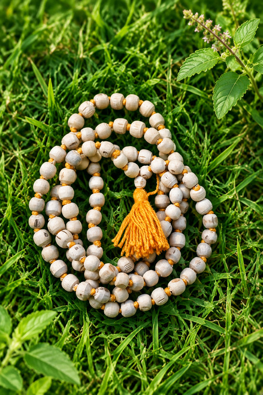 Japa Tulsi Mala - Round Beads
