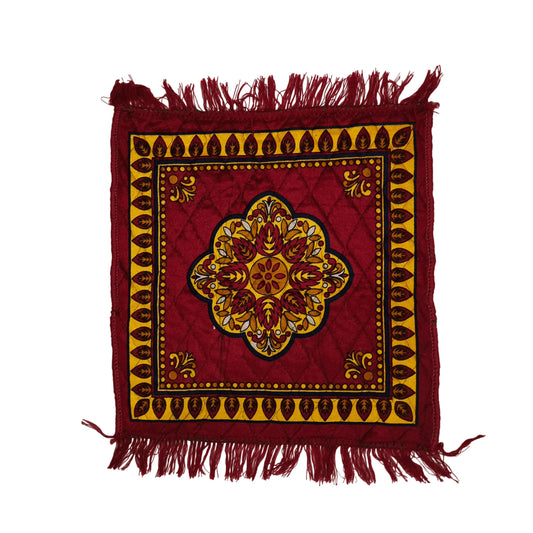 Velvet Pooja Aasan (18 inches  x  18 inches)