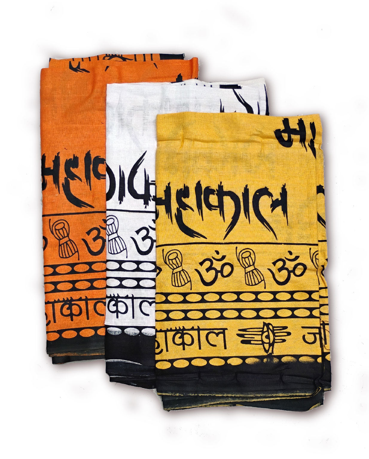 कॉटन महाकाल प्रिंटेड अंगोछा | Cotton Mahakal Printed Angocha