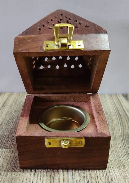 Dhoop Stand showing ash catcher plate